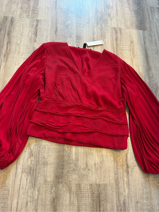 White House Black Market Tops - WHBM Red Blouse 12